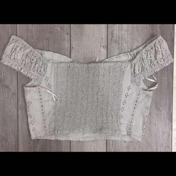 Free People Turning Heads Eyelet Top - Picture 9 of 14